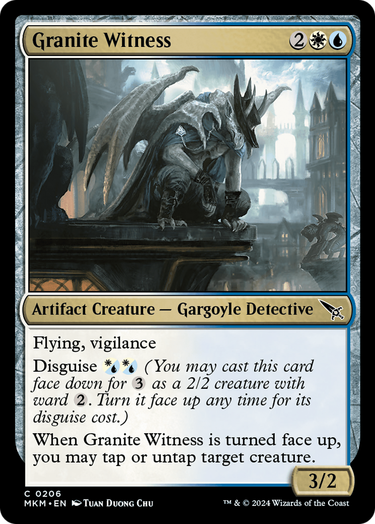 Granite Witness [Murders at Karlov Manor] | Magic Magpie