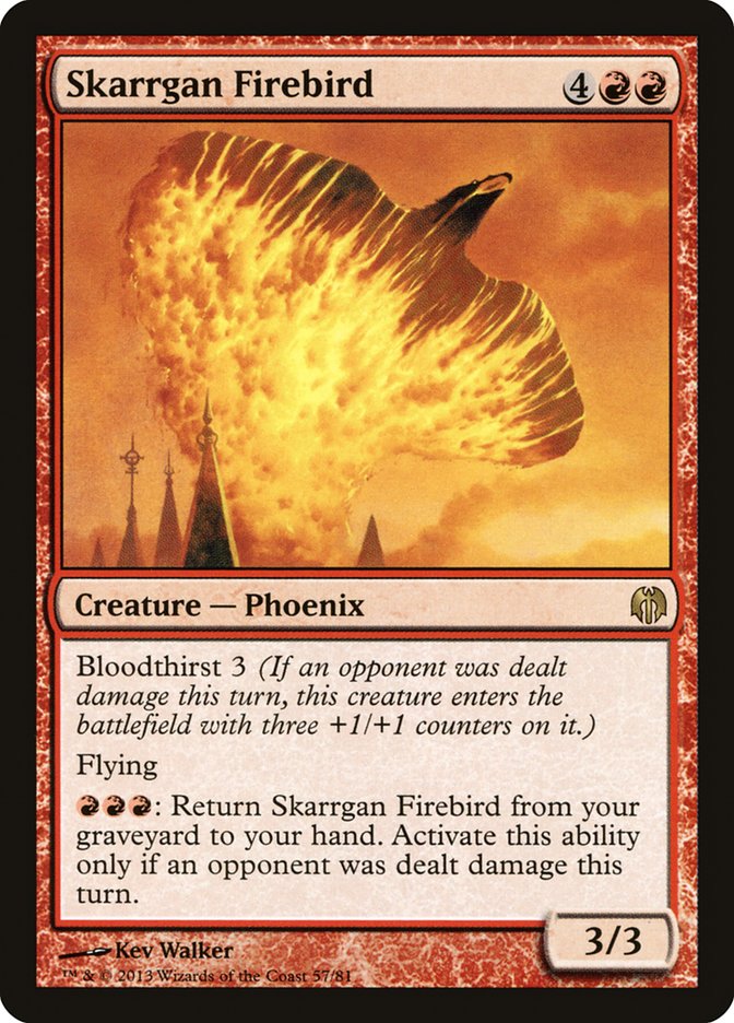 Skarrgan Firebird [Duel Decks: Heroes vs. Monsters] | Magic Magpie