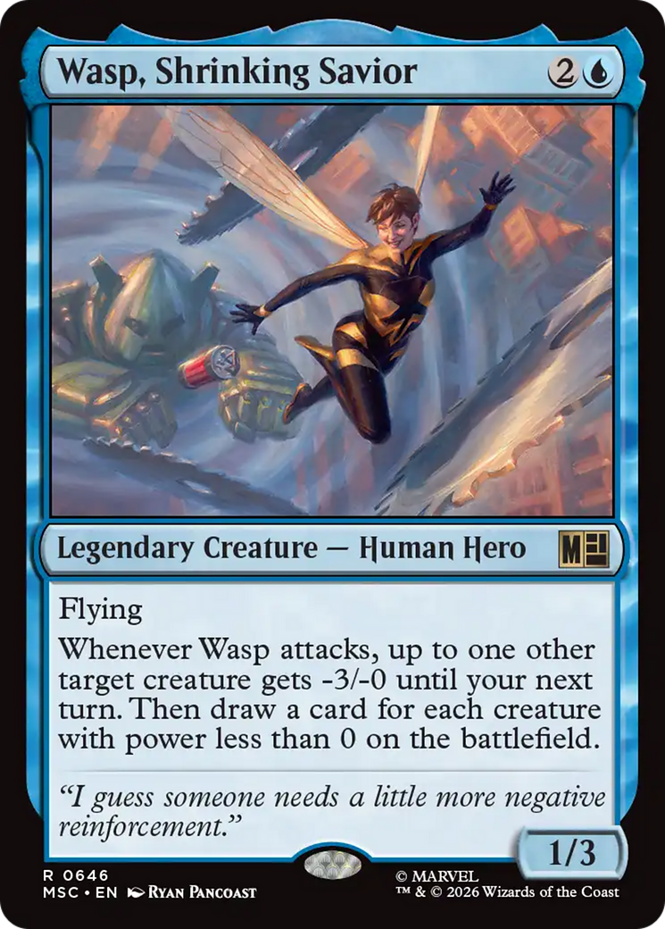 Wasp, Shrinking Savior [Marvel Super Heroes Commander] | Magic Magpie