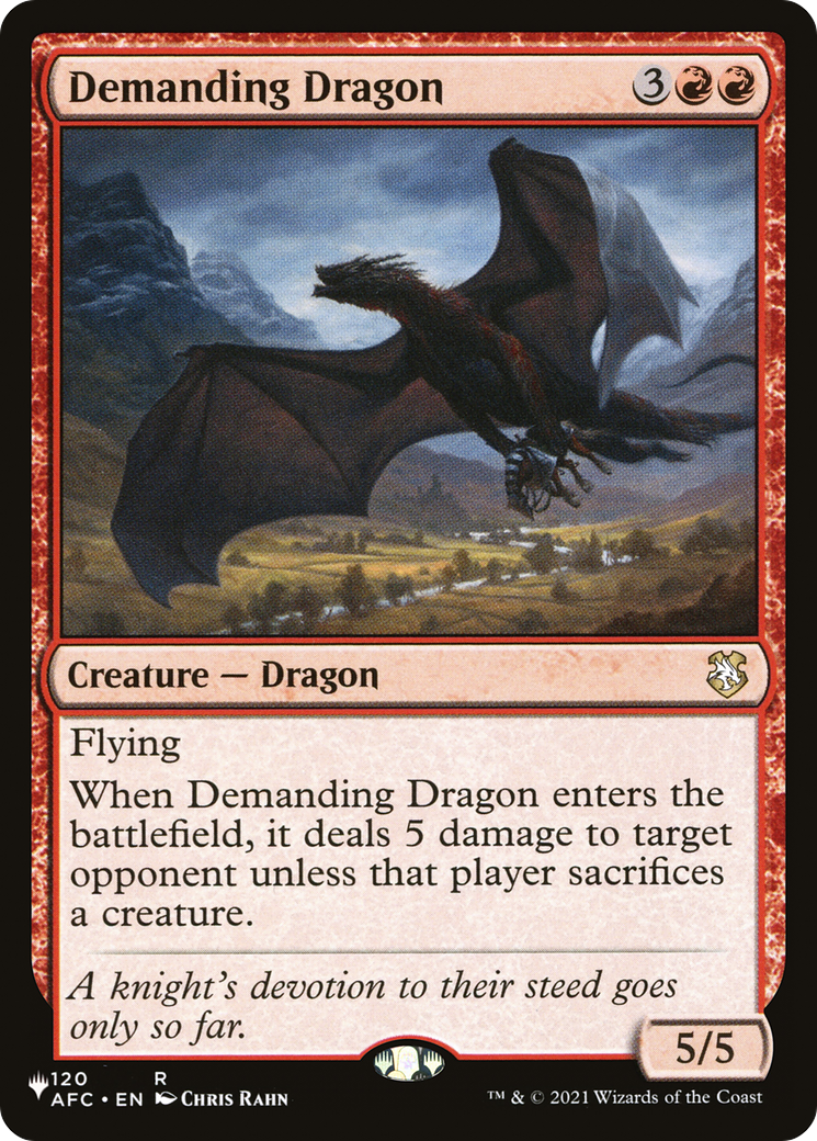 Demanding Dragon [The List] | Magic Magpie