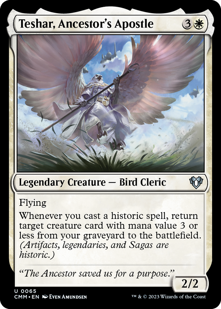 Teshar, Ancestor's Apostle [Commander Masters] | Magic Magpie