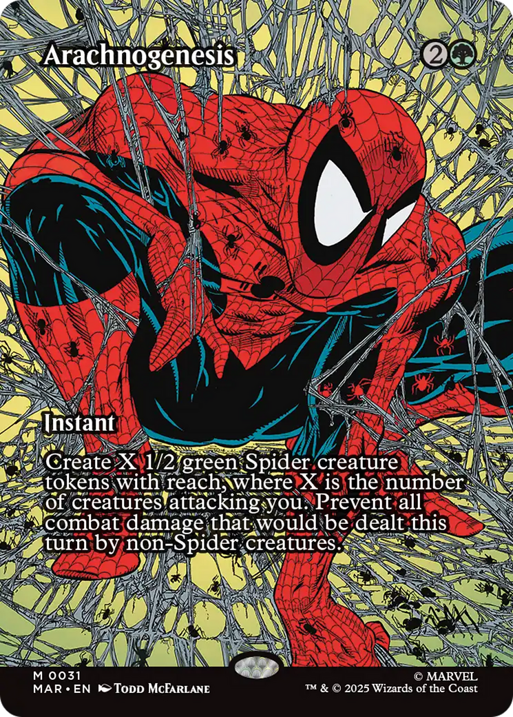 Arachnogenesis (Borderless) [Marvel's Spider-Man: Eternal-Legal] | Magic Magpie