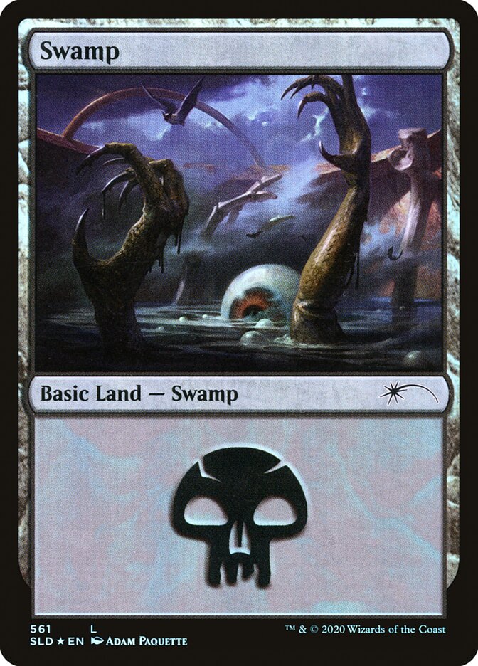 Swamp (Witchcraft) (561) [Secret Lair Drop Promos] | Magic Magpie