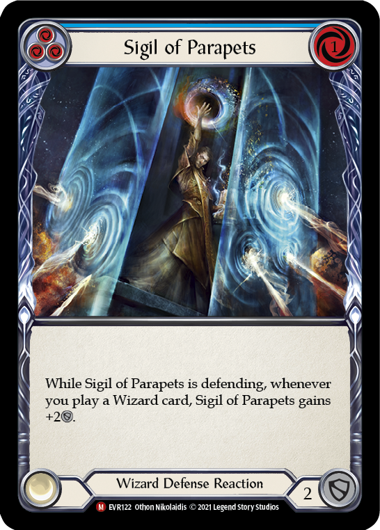 Sigil of Parapets [EVR122] (Everfest)  1st Edition Normal | Magic Magpie