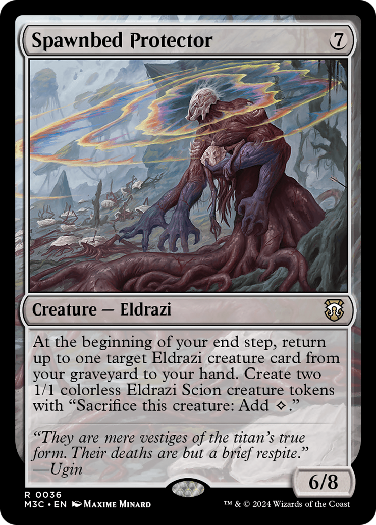 Spawnbed Protector (Ripple Foil) [Modern Horizons 3 Commander] | Magic Magpie