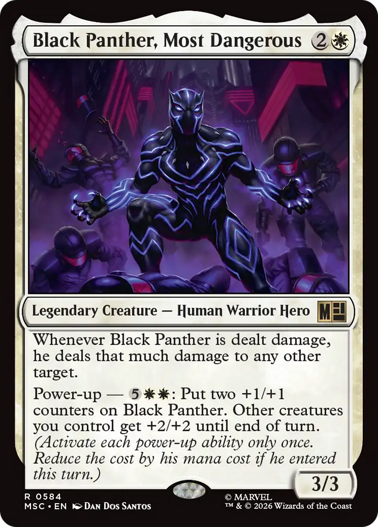 Black Panther, Most Dangerous [Marvel Super Heroes Commander] | Magic Magpie