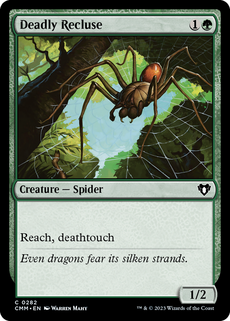 Deadly Recluse [Commander Masters] | Magic Magpie