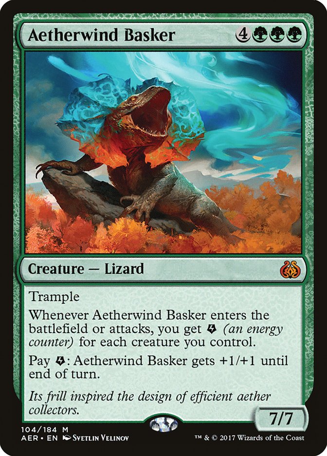 Aetherwind Basker [Aether Revolt] | Magic Magpie