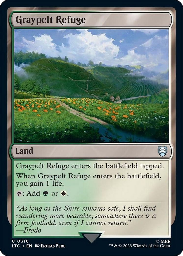 Graypelt Refuge [The Lord of the Rings: Tales of Middle-Earth Commander] | Magic Magpie