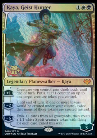 Kaya, Geist Hunter [Innistrad: Crimson Vow Prerelease Promos] | Magic Magpie