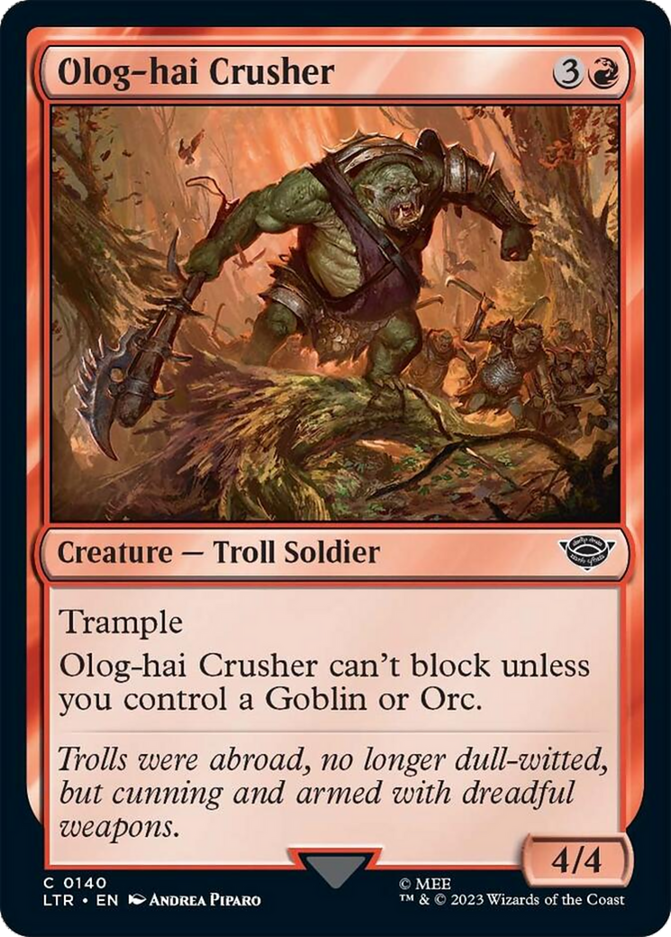 Olog-hai Crusher [The Lord of the Rings: Tales of Middle-Earth] | Magic Magpie