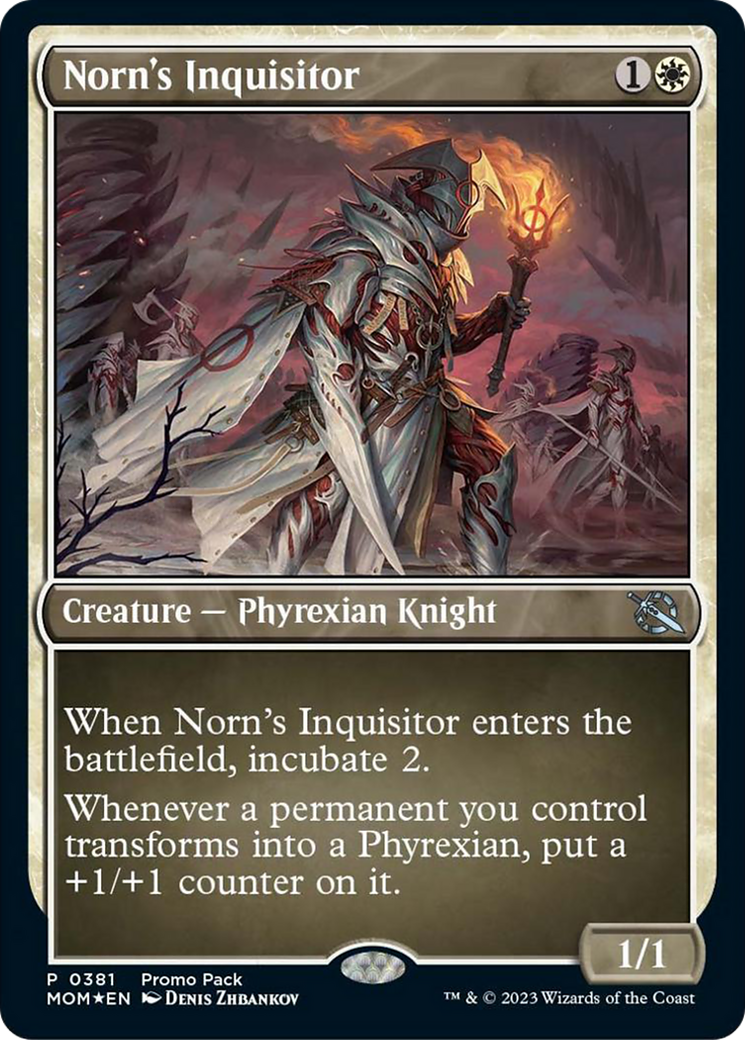 Norn's Inquisitor (Promo Pack) [March of the Machine Promos] | Magic Magpie