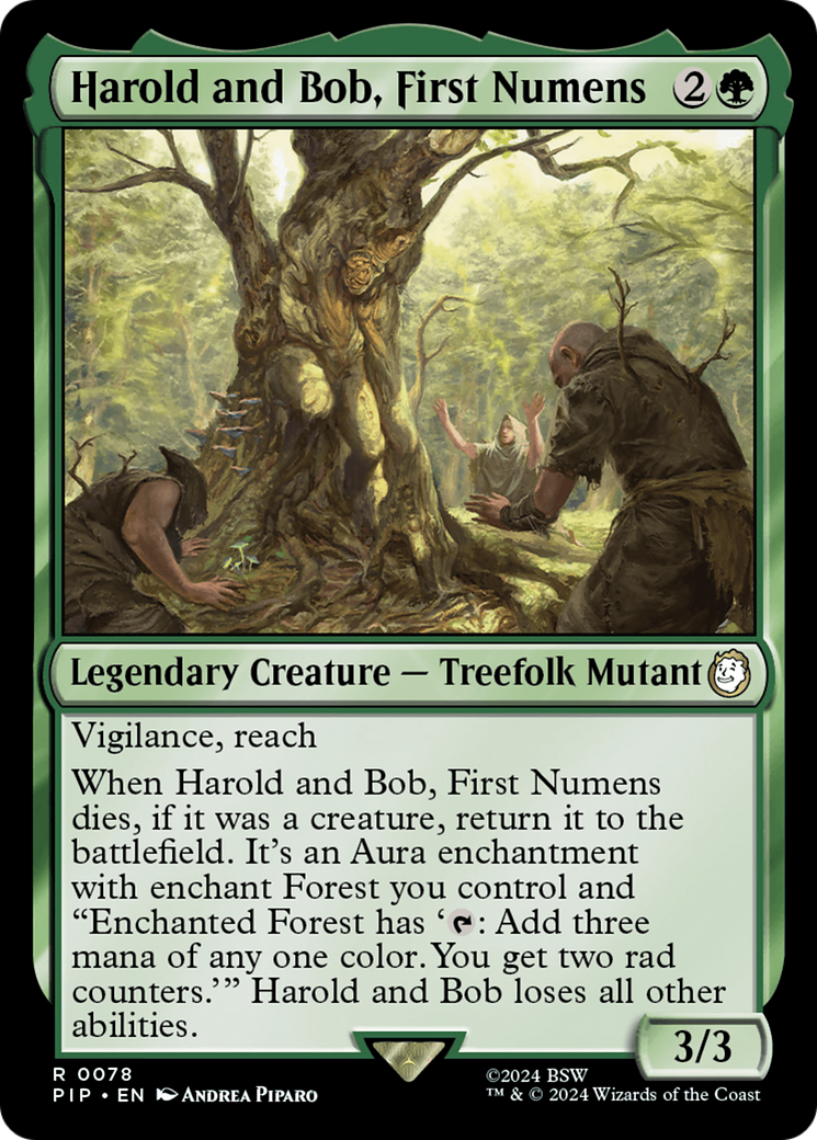 Harold and Bob, First Numens [Fallout] | Magic Magpie