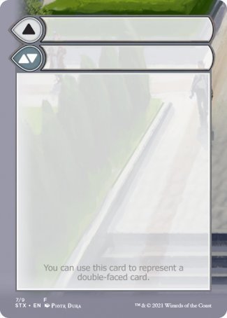 Helper Card (7/9) [Strixhaven: School of Mages Tokens] | Magic Magpie