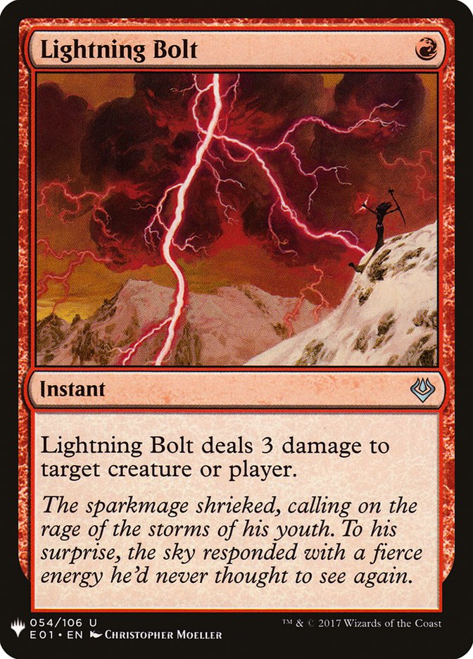 Lightning Bolt [Mystery Booster] | Magic Magpie