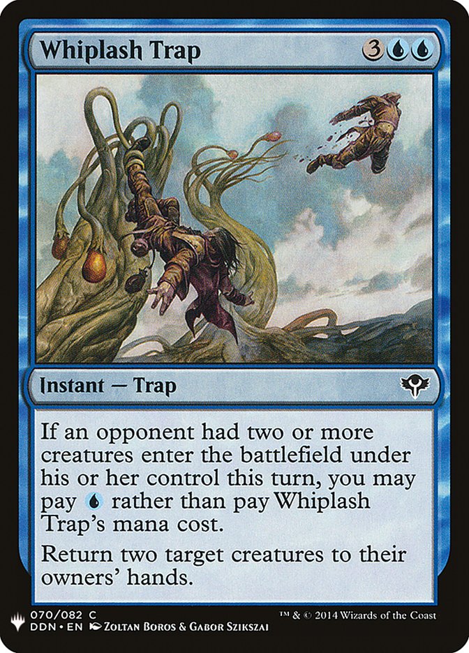 Whiplash Trap [Mystery Booster] | Magic Magpie