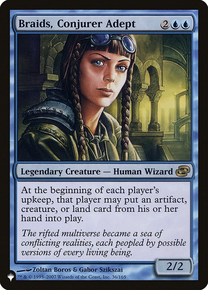 Braids, Conjurer Adept [The List] | Magic Magpie