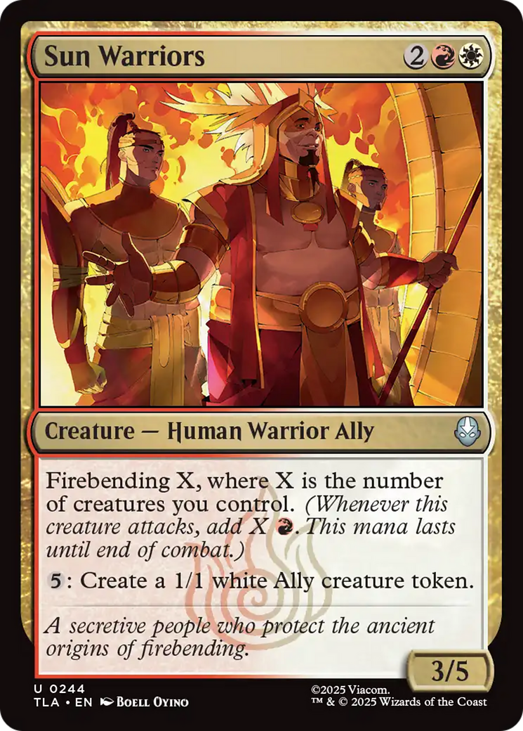 Sun warriors [Avatar: The Last Airbender] | Magic Magpie