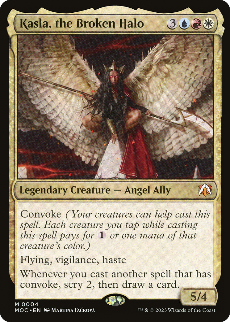 Kasla, the Broken Halo [March of the Machine Commander] | Magic Magpie