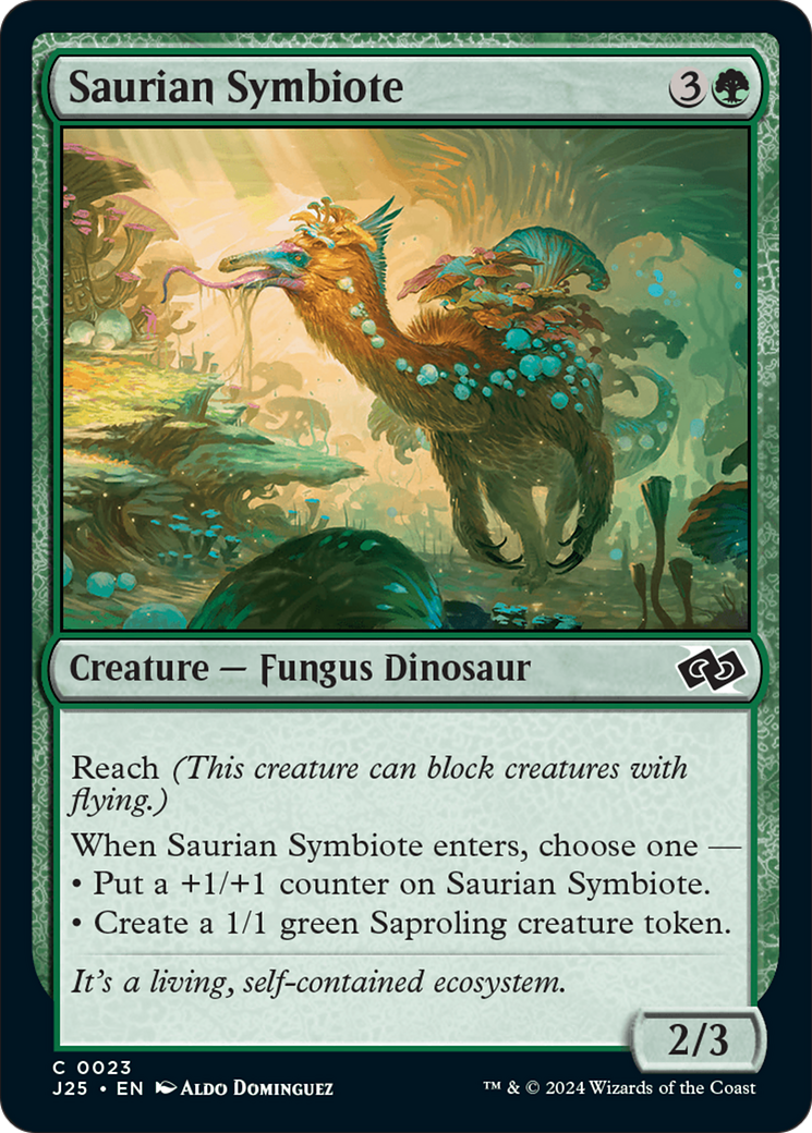 Saurian Symbiote [Foundations Jumpstart] | Magic Magpie