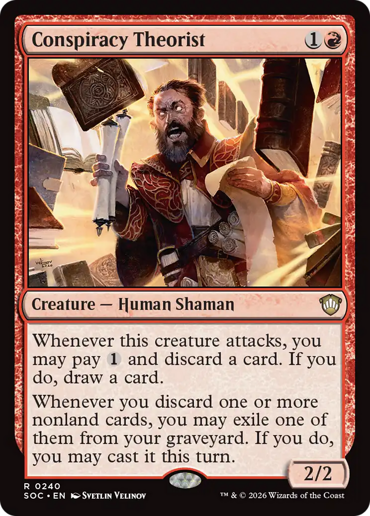 Conspiracy Theorist [Secrets of Strixhaven Commander] | Magic Magpie