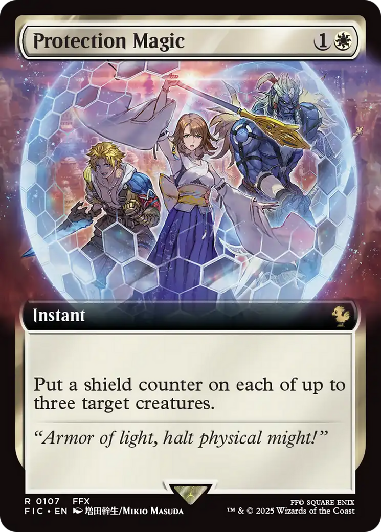 Protection Magic (Extended Art) [FINAL FANTASY Commander] | Magic Magpie