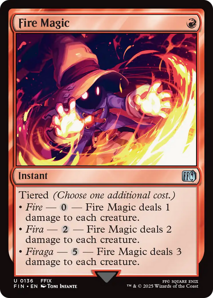 Fire Magic [FINAL FANTASY] | Magic Magpie