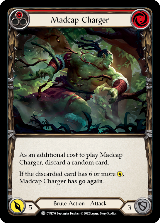 Madcap Charger (Red) [DYN016] (Dynasty) | Magic Magpie