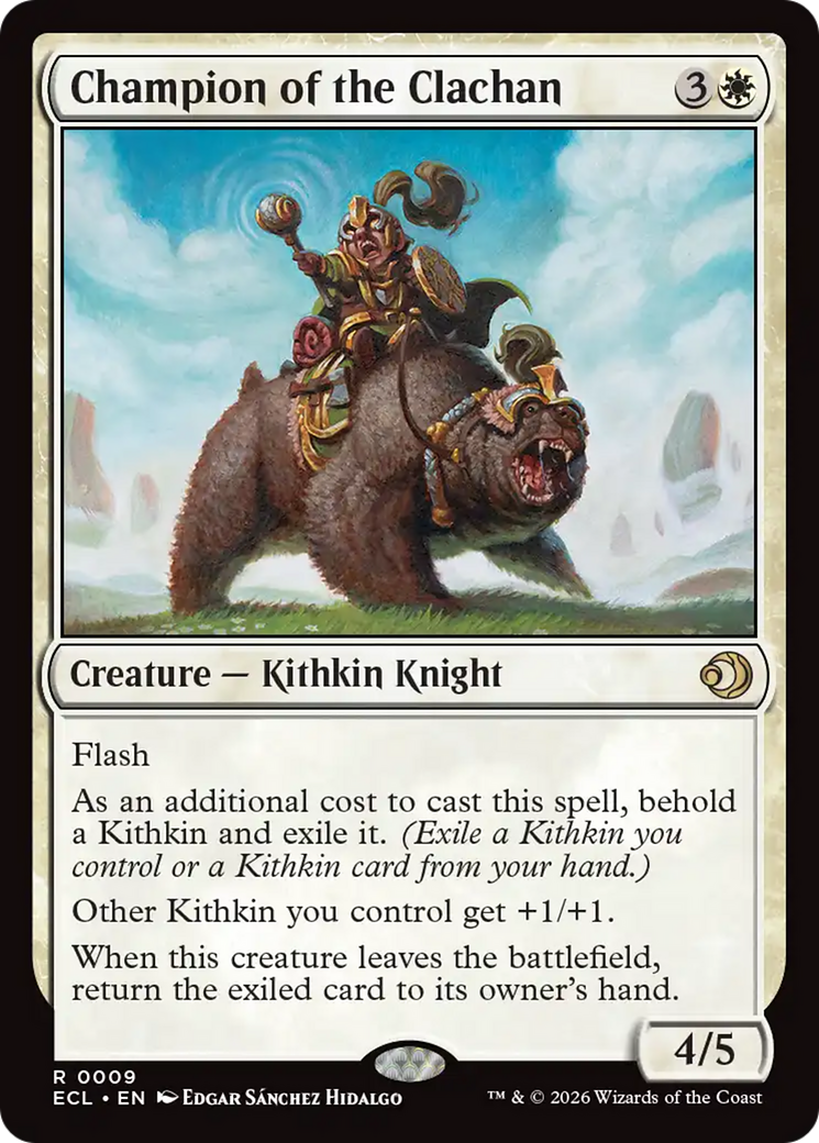 Champion of the Clachan [Lorwyn Eclipsed] | Magic Magpie