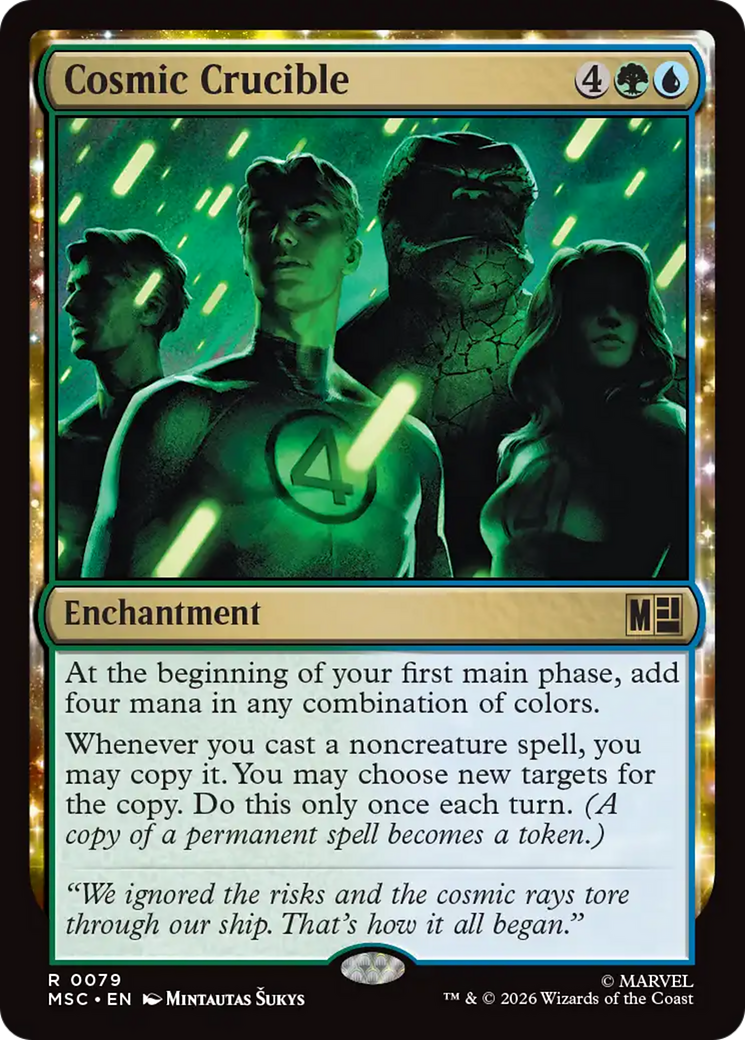 Cosmic Crucible (Surge Foil) [Marvel Super Heroes Commander] | Magic Magpie