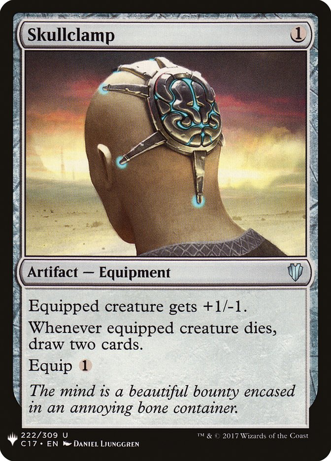 Skullclamp [Mystery Booster] | Magic Magpie