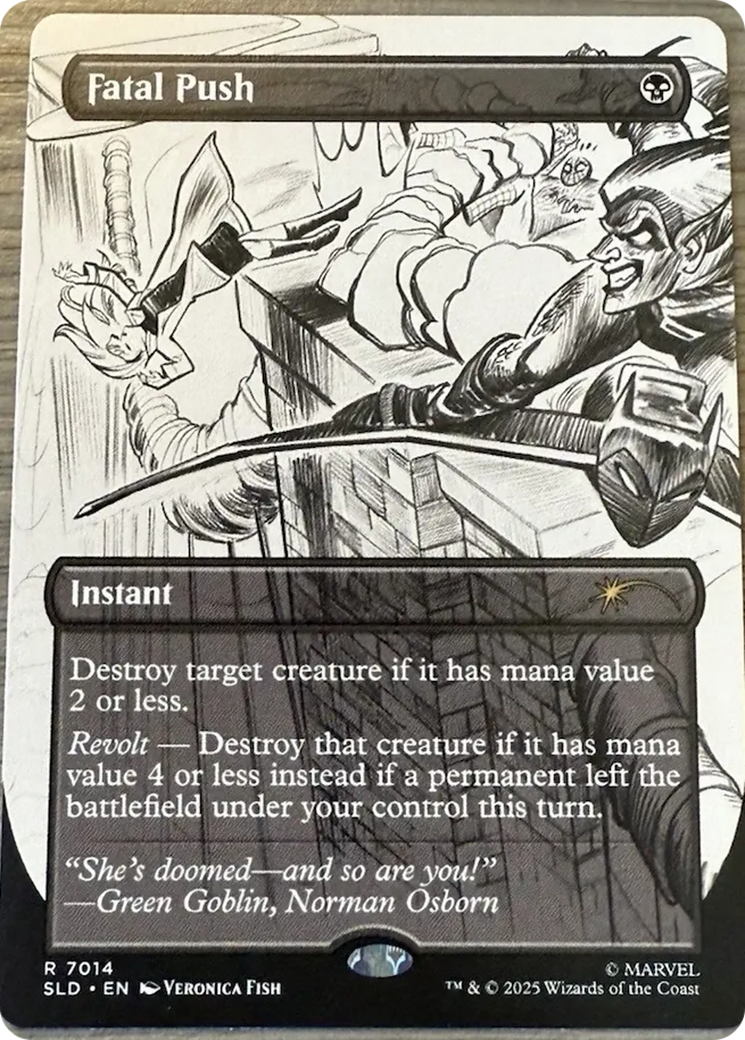 Fatal Push (7014) [Secret Lair Drop Series] | Magic Magpie
