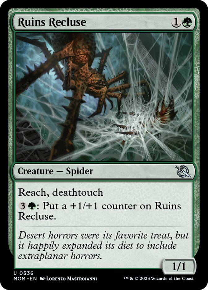 Ruins Recluse [March of the Machine] | Magic Magpie