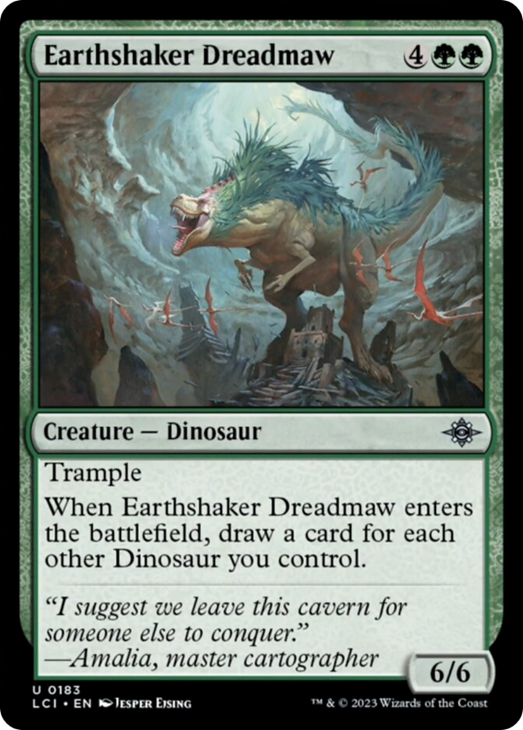 Earthshaker Dreadmaw [The Lost Caverns of Ixalan] | Magic Magpie