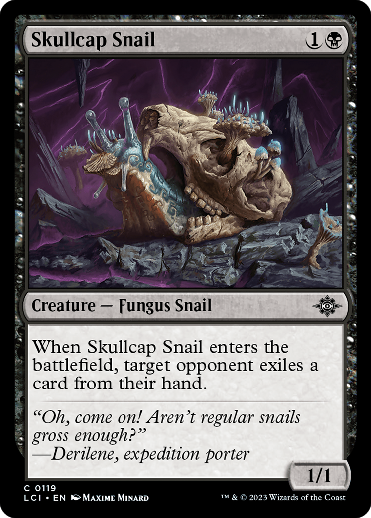 Skullcap Snail [The Lost Caverns of Ixalan] | Magic Magpie