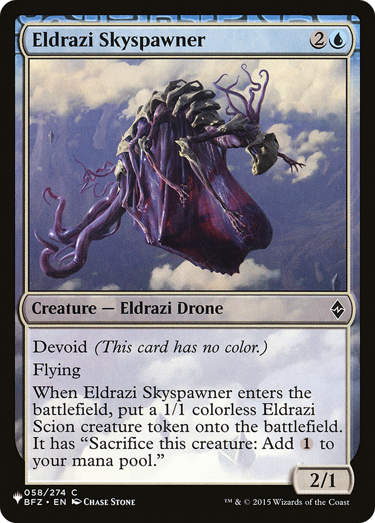 Eldrazi Skyspawner [The List Reprints] | Magic Magpie