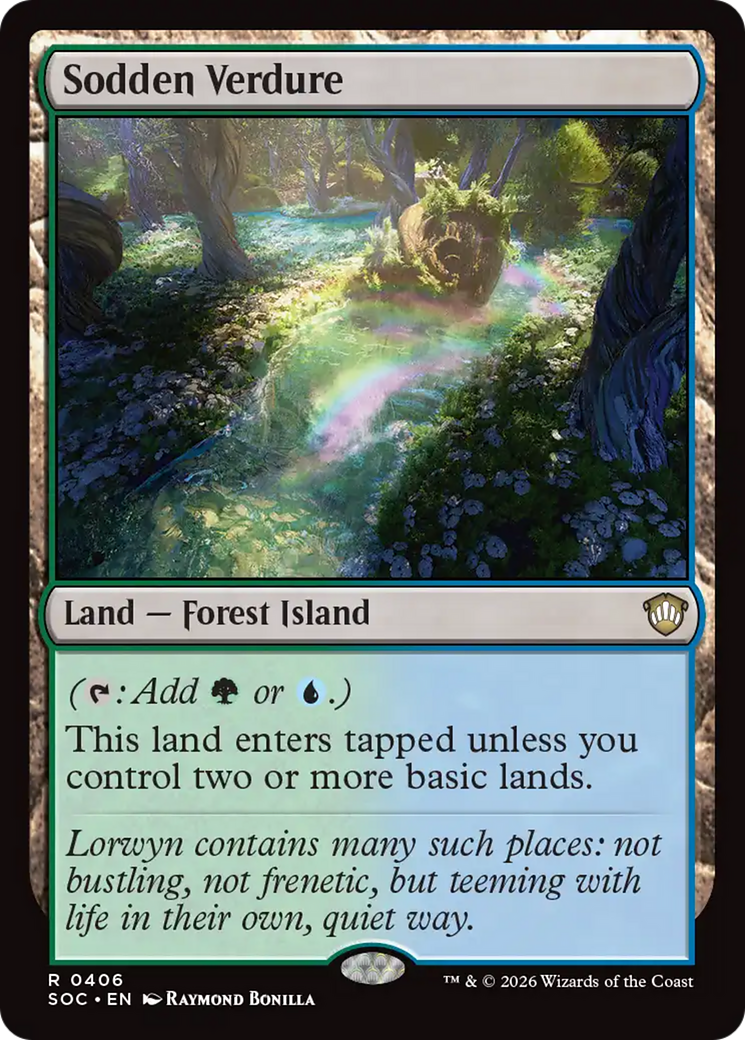 Sodden Verdure [Secrets of Strixhaven Commander] | Magic Magpie