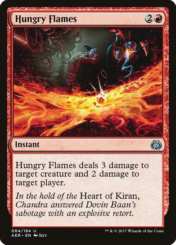 Hungry Flames [Aether Revolt] | Magic Magpie