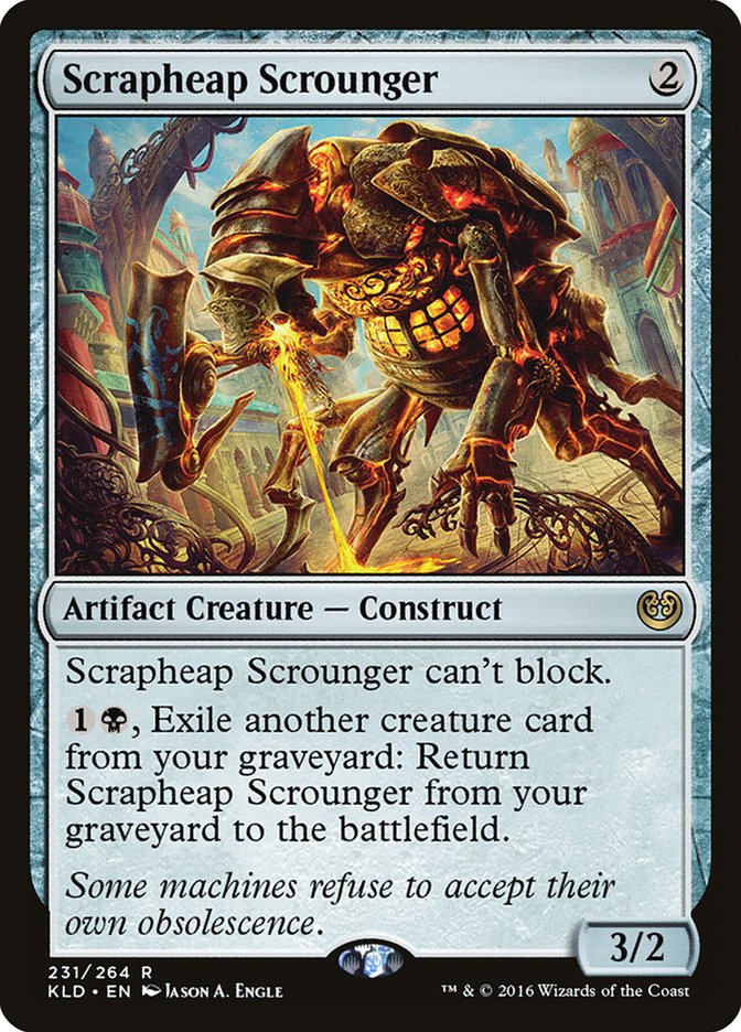 Scrapheap Scrounger [Kaladesh] | Magic Magpie