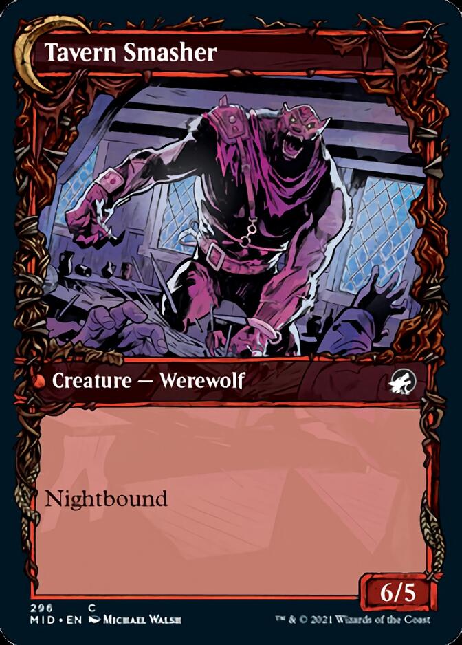 Tavern Ruffian // Tavern Smasher (Showcase Equinox) [Innistrad: Midnight Hunt] | Magic Magpie