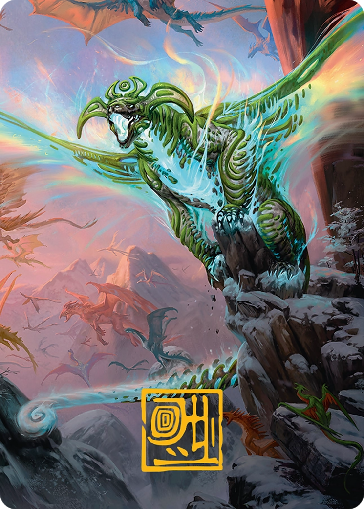 Ureni of the Unwritten Art Card (51/54) [Tarkir: Dragonstorm Art Series] | Magic Magpie