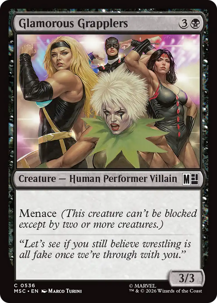 Glamorous Grapplers [Marvel Super Heroes Commander] | Magic Magpie