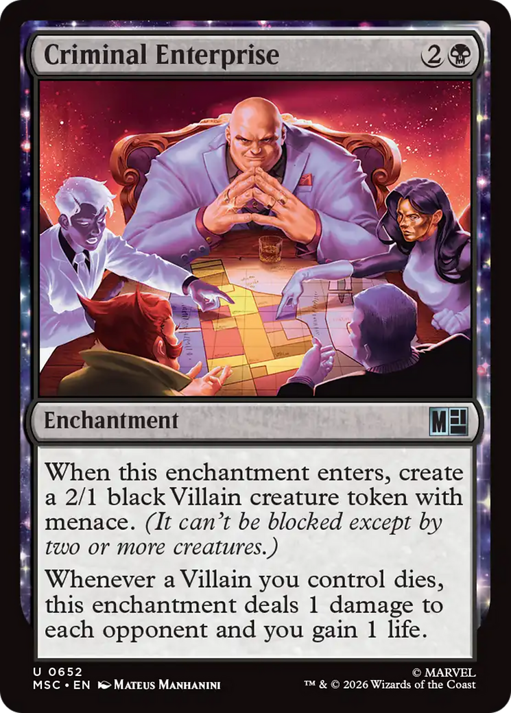 Criminal Enterprise [Marvel Super Heroes Commander] | Magic Magpie