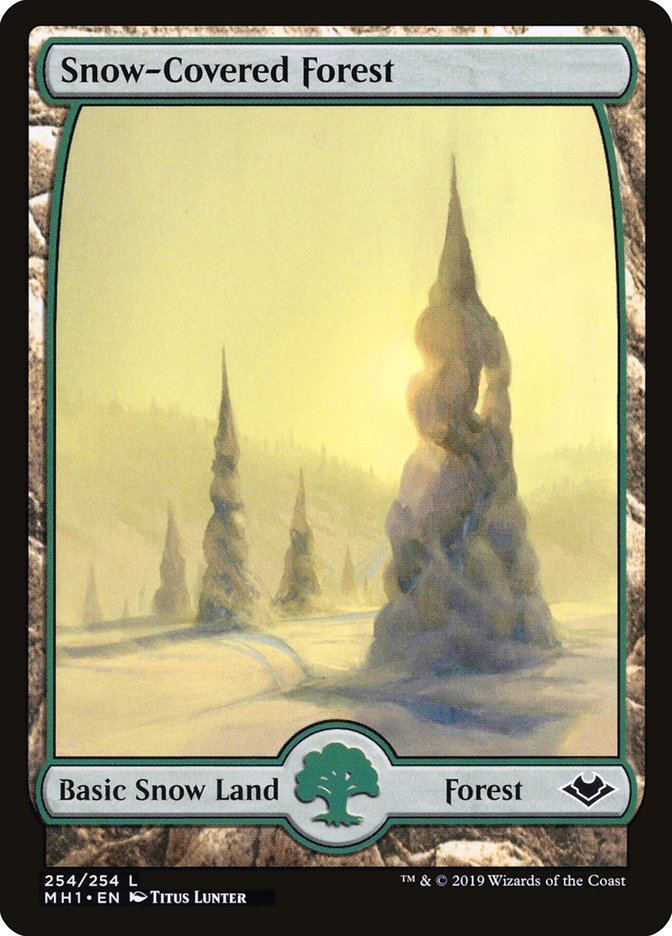 Snow-Covered Forest [Modern Horizons] | Magic Magpie