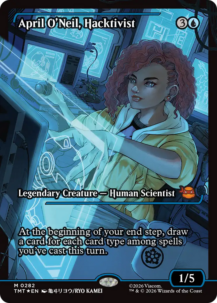 April O'Neil, Hacktivist (0282) (Showcase) [Teenage Mutant Ninja Turtles] | Magic Magpie