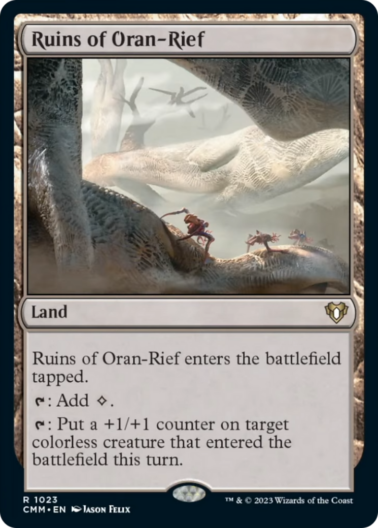 Ruins of Oran-Rief [Commander Masters] | Magic Magpie