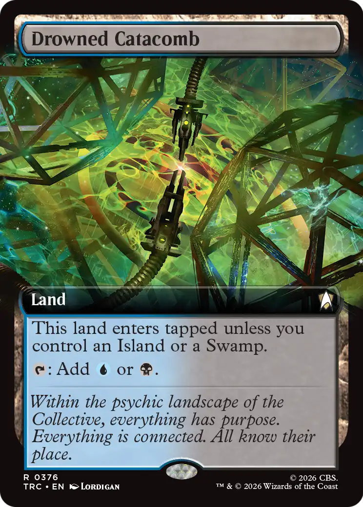 Drowned Catacomb (Extended Art) [Star Trek Commander] | Magic Magpie