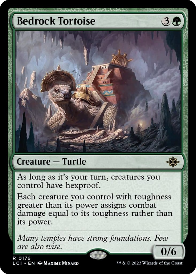 Bedrock Tortoise [The Lost Caverns of Ixalan] | Magic Magpie