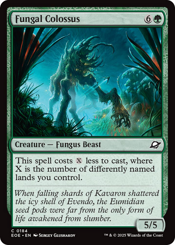 Fungal Colossus [Edge of Eternities] | Magic Magpie