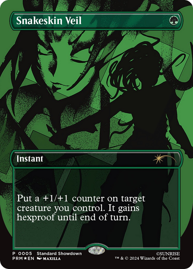 Snakeskin Veil [Standard Showdown Promos] | Magic Magpie